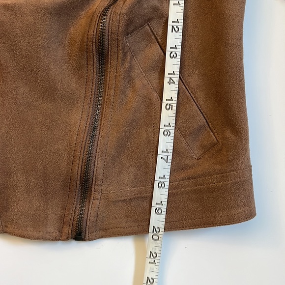 Hollister fringe faux suede crop jacket size small - Picture 11 of 13